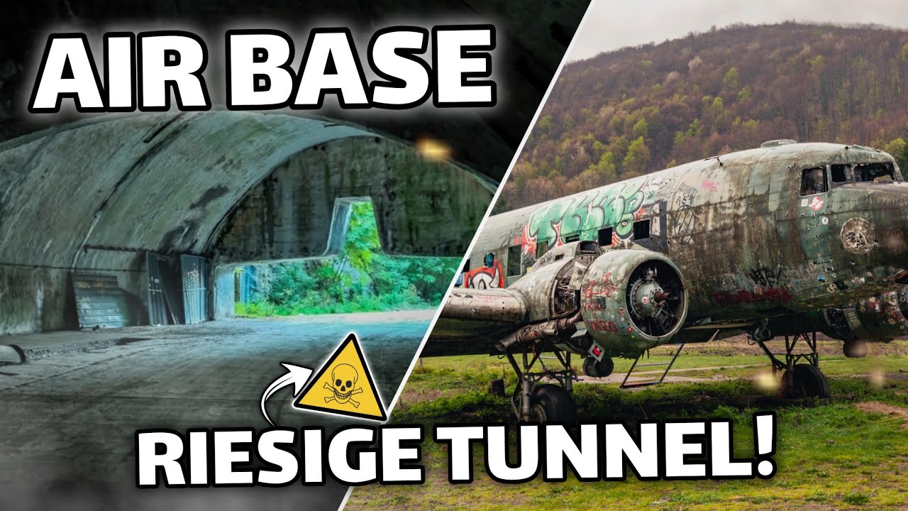 GRÖßTER unterirdische Militärflughafen EUROPAS 😮 LOST PLACE Kroatien Urbex (Zeljava Air Base)