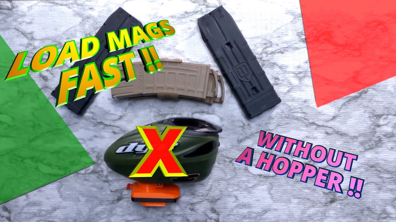DYE DAM / Planet Eclipse MG100 , TIPPMANN TMC / Stormer MAG SPEED LOADERS