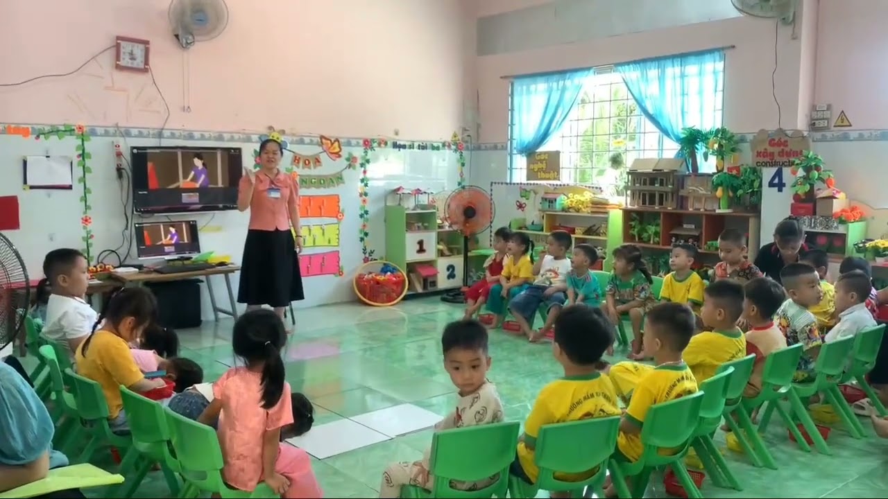 Tiết dạy: Vận động vỗ tay theo phách. Trẻ 4-5 tuổi 