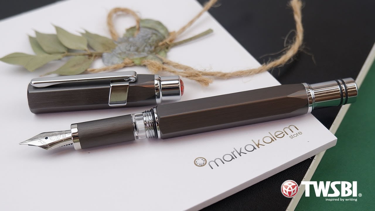 Twsbi Precision Gunmetal Dolma Kalem