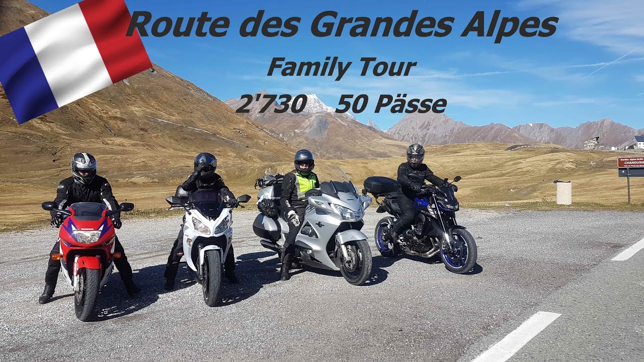 Family Tour 2019 Route des Grandes Alpes, Honda ST 1300 Pan European,