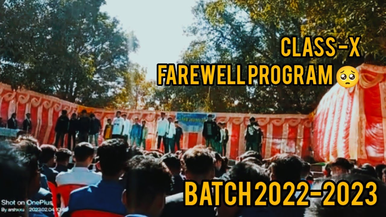 DON BOSCO GUMLA Farewell of class X🤩 // BATCH 2022-2023