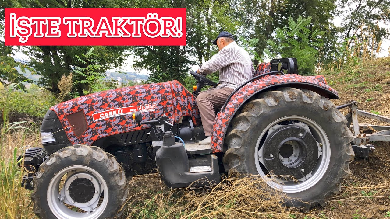 CASE IH JX 75 B TANITIM! RAMPA TESTİ!!