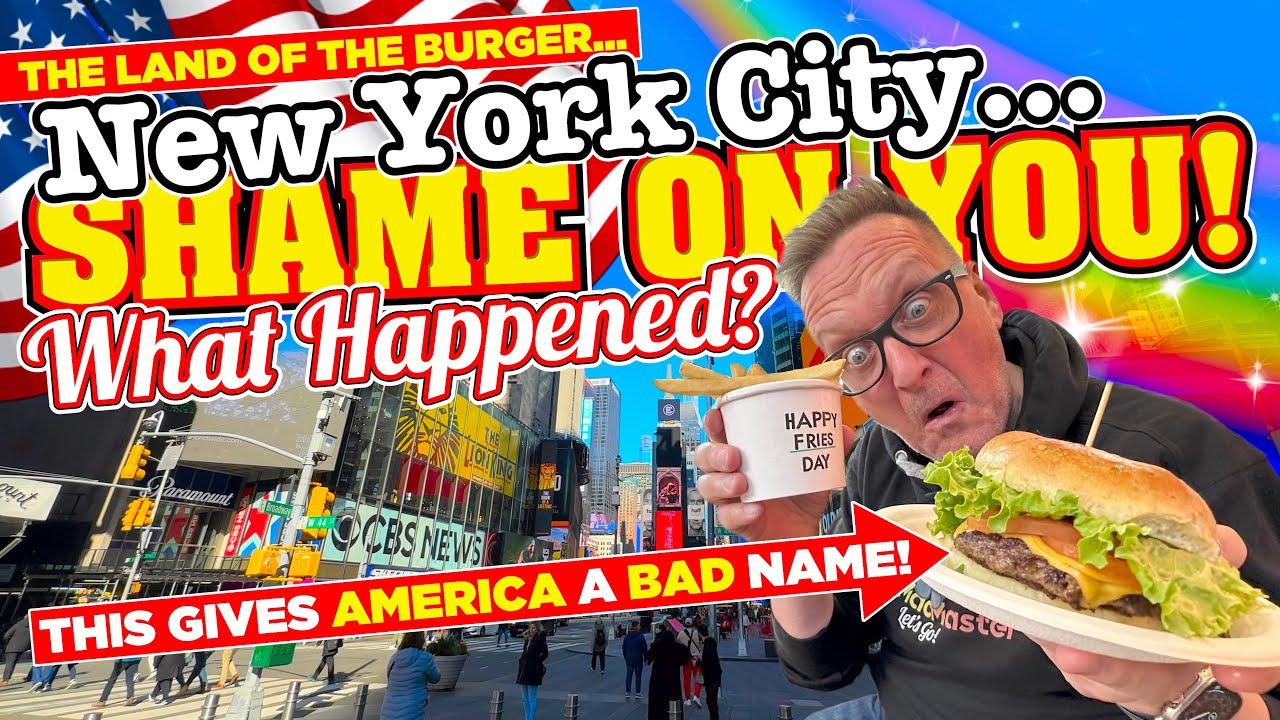 SHAME ON YOU! AMERICA used to be RENOWNED for the BEST BURGERS IN THE WORLD! What The HELL Happened?