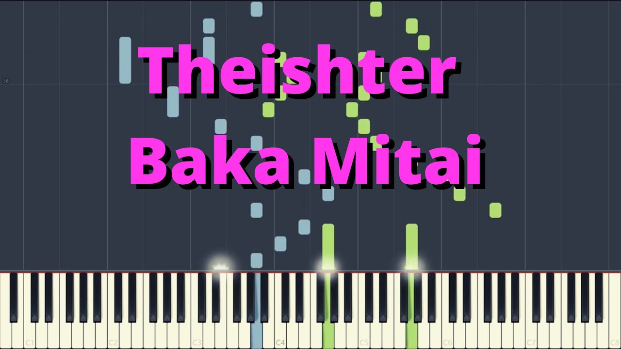 Theishter Baka Mitai Synthesia