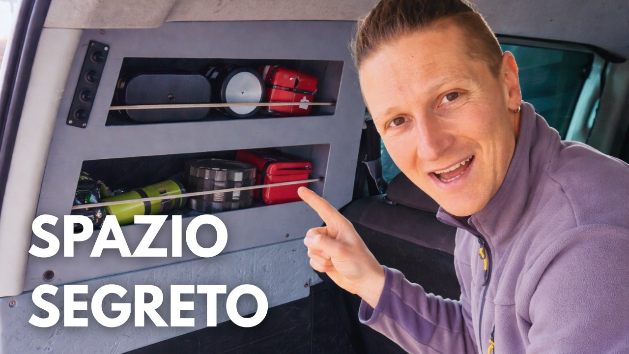 Questo spazio del furgone era inutile… finché non ho fatto QUESTO