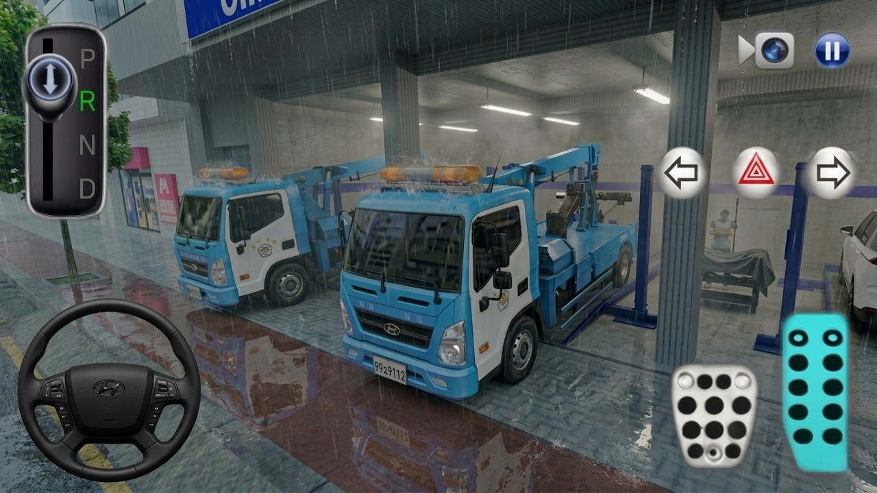 New Hyundai Tow Truck At Auto Repair Shop-3D Driving Class 2026-Android Gameplay