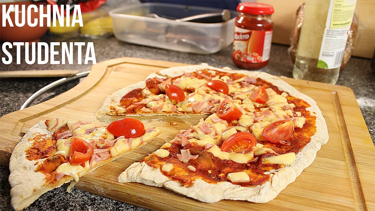 PIZZA Z PATELNI ZA 1,75ZŁ  | Kuchnia Studenta #8