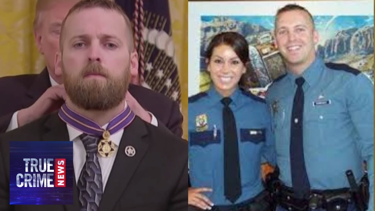 Officer survives a dozen bullets in heroic pursuit of dangerous offender
