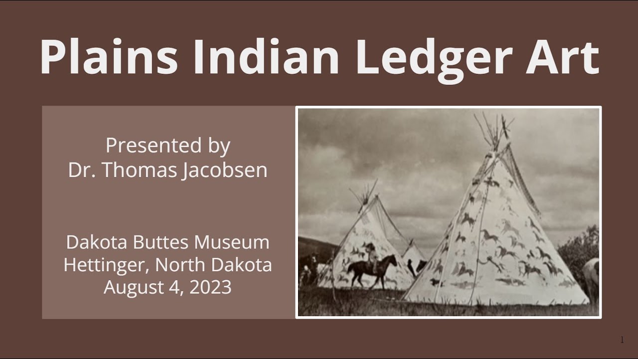 🏹 Plains Indian Ledger Art Presented by Dr. Thomas Jacobsen