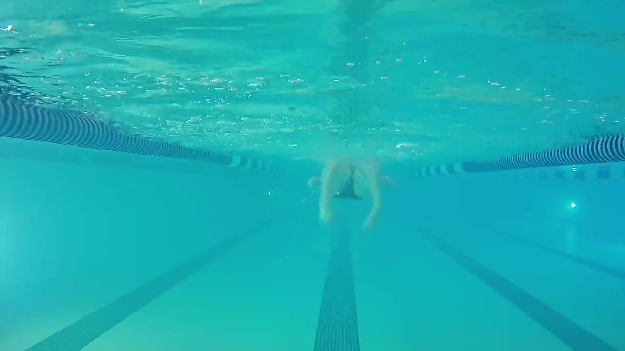 Butterfly Fly Kick On Back Arms At Side Slight
