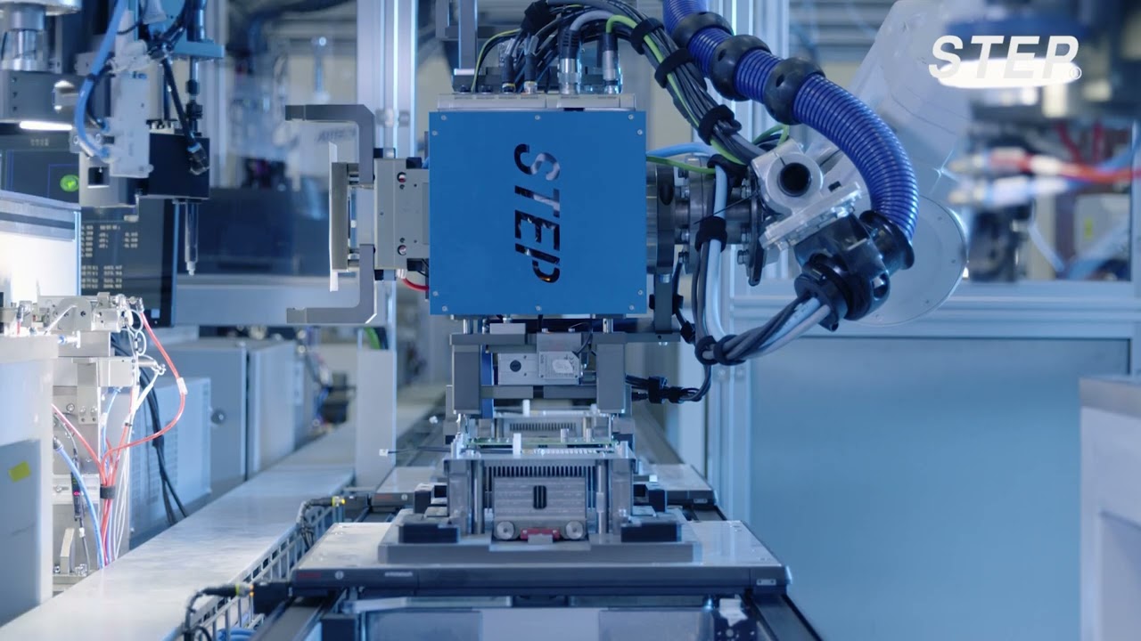 STEP Automatically inverter assembly line