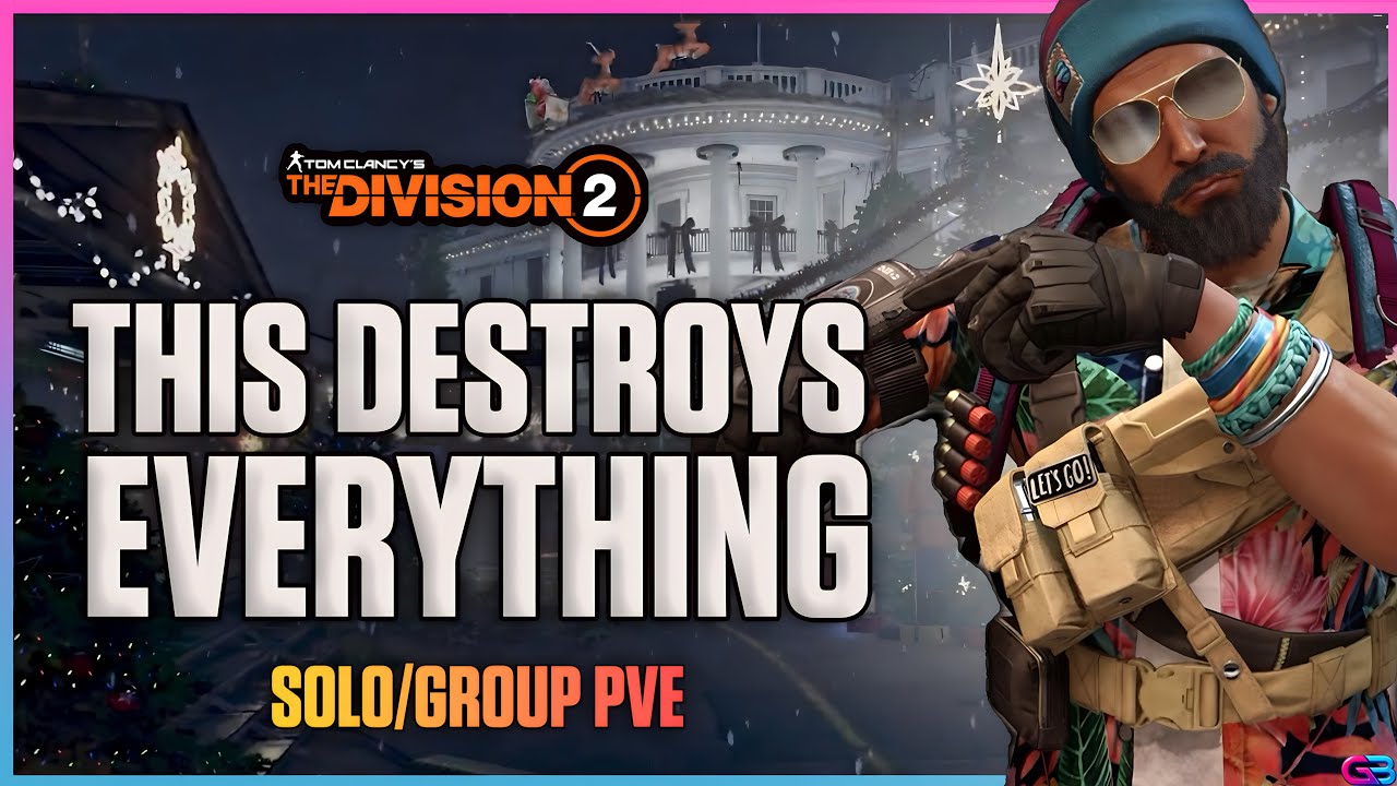 THE KRAMPUSLAUF KILLER! The Division 2: Solo PVE Winter Event Build Guide! This Build IS A BEAST!