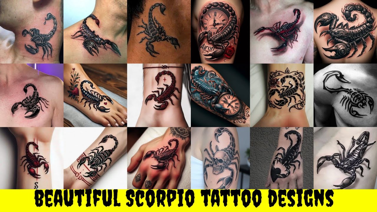 35+ Scorpio tattoo design | bichhoo tattoo photo | tattoo design
