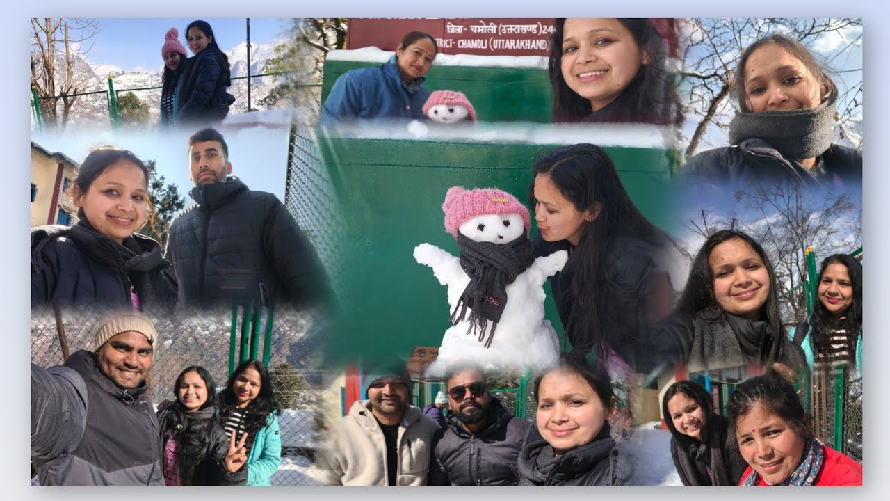 ||ये क्या हो गया स्कूल में😂😂 घर से स्कूल तक का सफर बर्फ में❄️😍🥰🎒||  2026 के दूसरे दिन की बर्फ❄️❄️