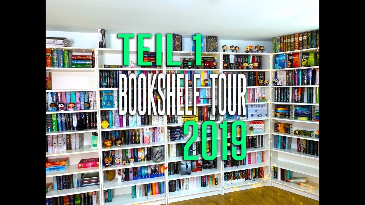 BOOKSHELF TOUR 2019 | Mein Hardcover Bücherregal Teil 1 - Carlsen Verlag | melodyofbooks