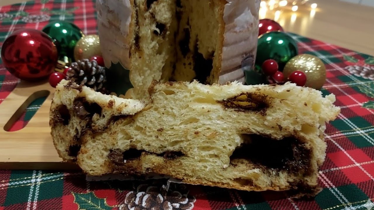 O MELHOR e mais FÁCIL panetone que VOCÊ já viu / Massa FOFINHA, desfia igual a de PADARIA