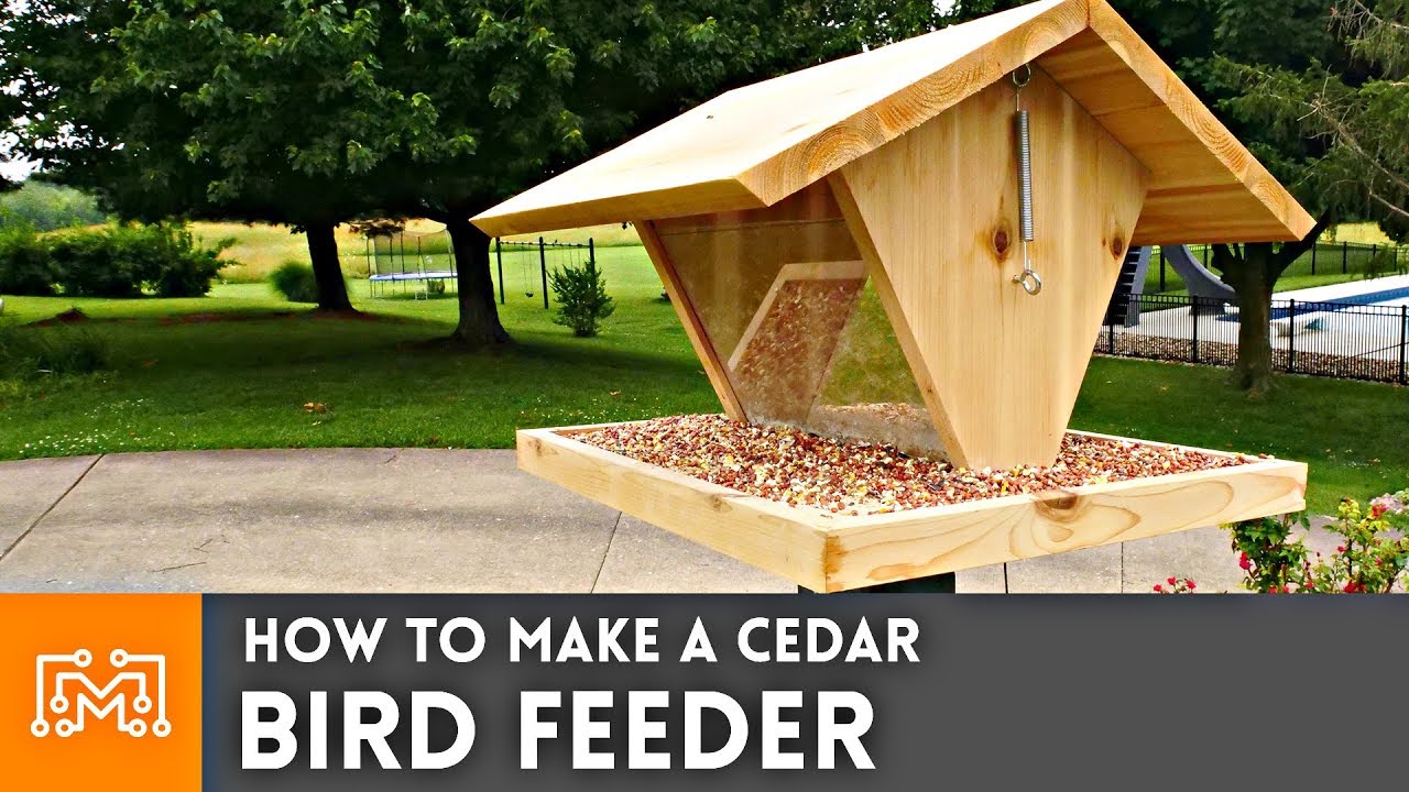 How to Make a Bird Feeder // Woodworking | I Like To Make Stuff