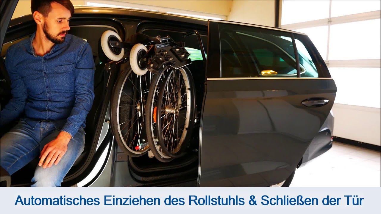 Rollstuhl-Verladesystem und Schwenkt&uuml;r f&uuml;r Skoda Octavia