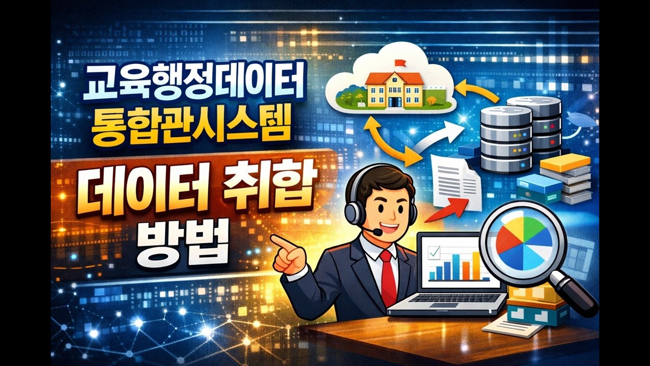 교육행정데이터통합관리시스템 데이터 취합 방법