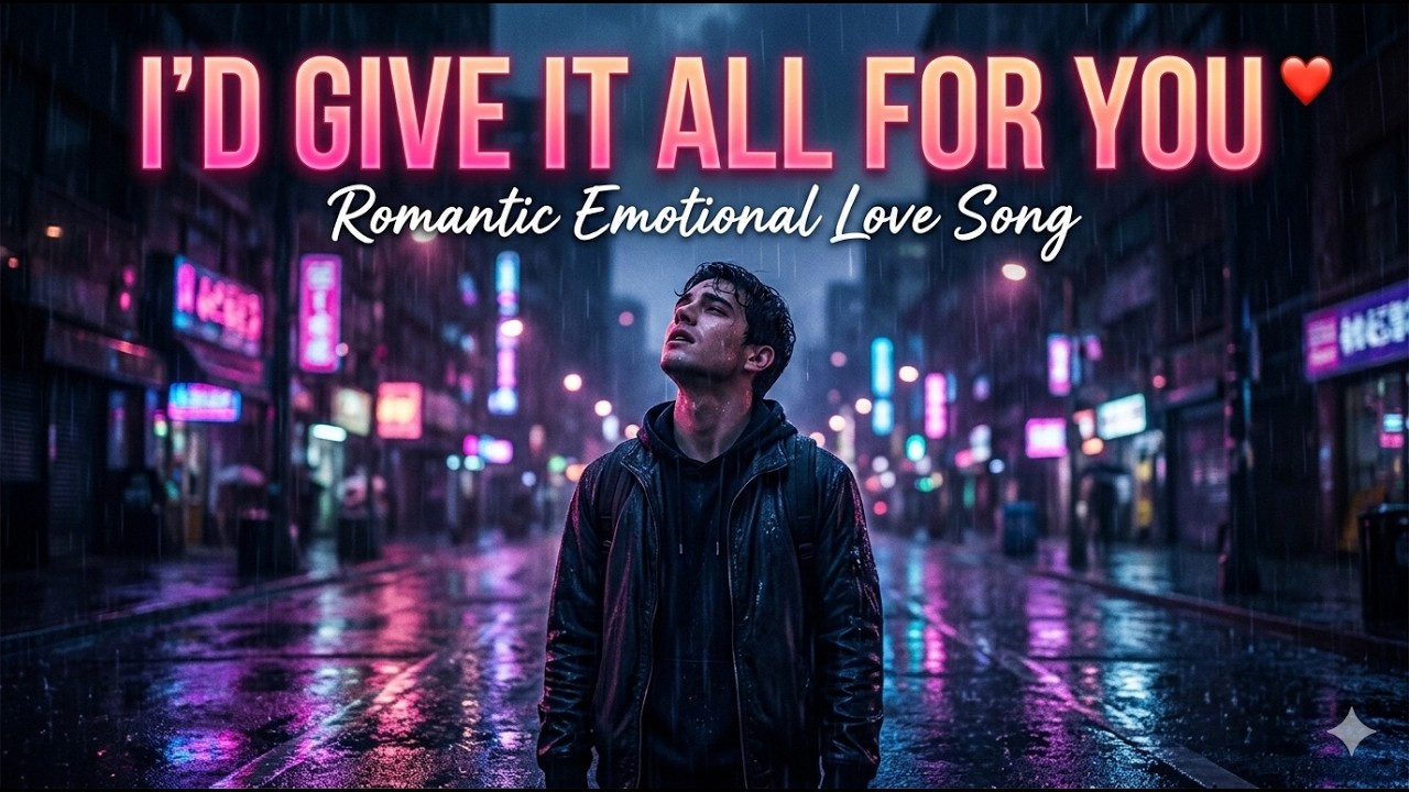I’d Give It All For You ❤️ | Emotional Love Song 2026 | Romantic Pop Ballad