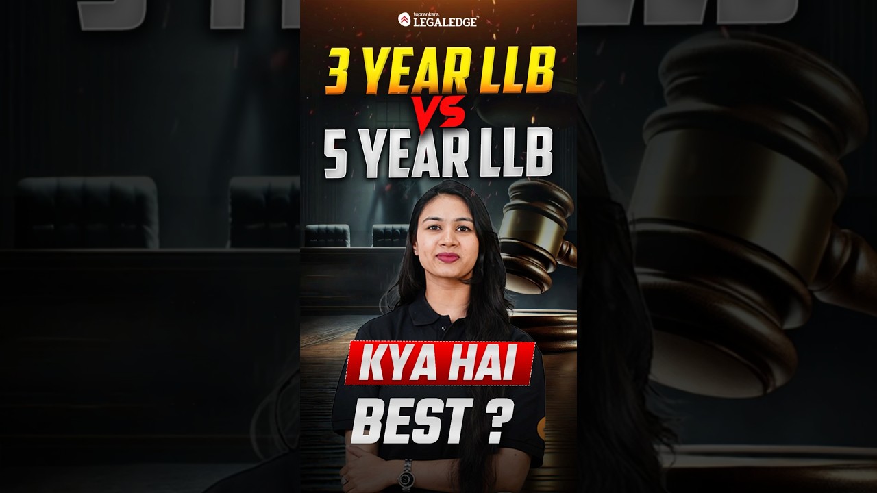 3-Year vs 5-Year LLB in India 🇮🇳 #3yearllb #5yearllb