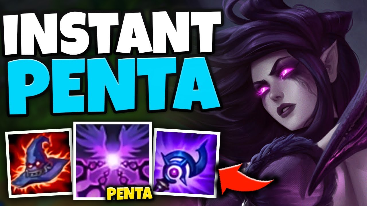 PRESS R AND GET AN INSTANT PENTAKILL?! FULL AP MORGANA IS DEADLY WHEN FED - League of Legends