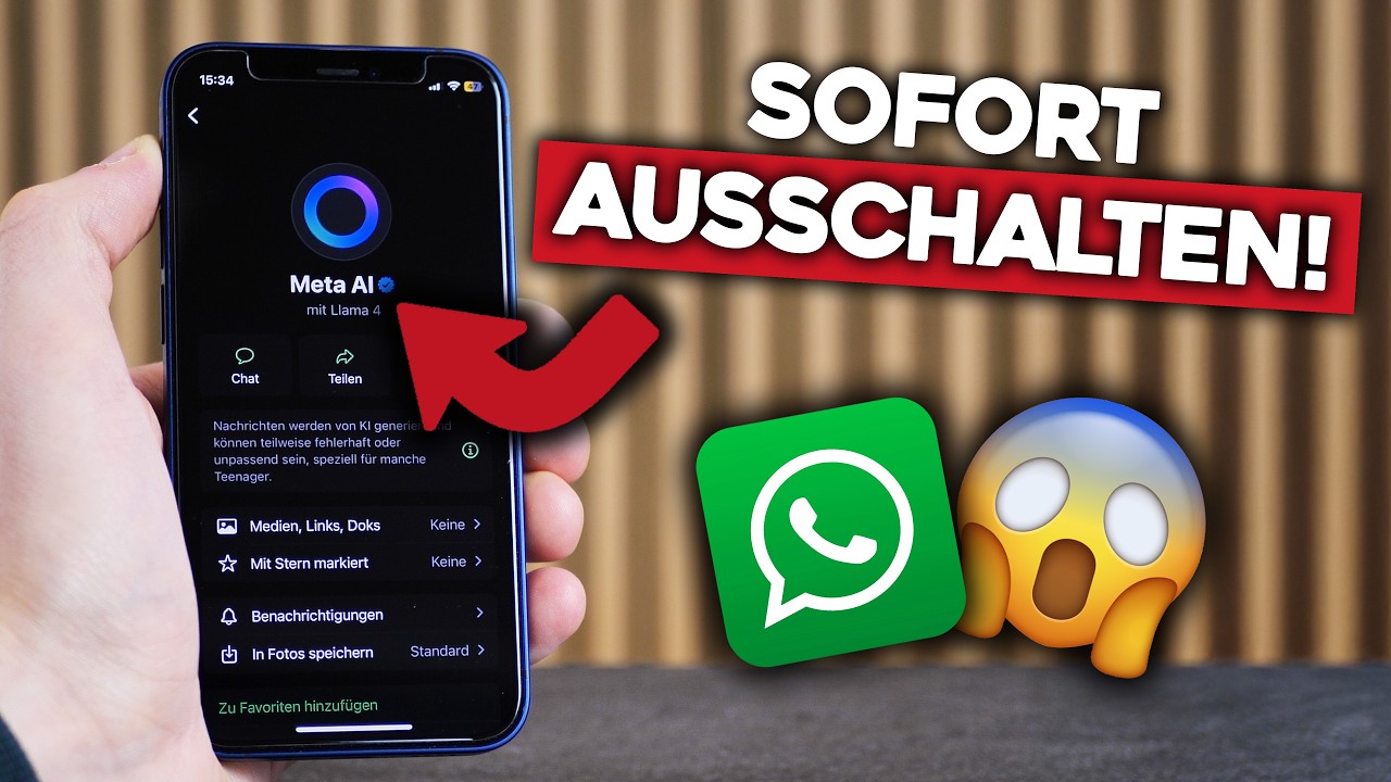 Whatsapp Einstellungen die du besser SOFORT deaktivieren solltest! ❌ (2026)