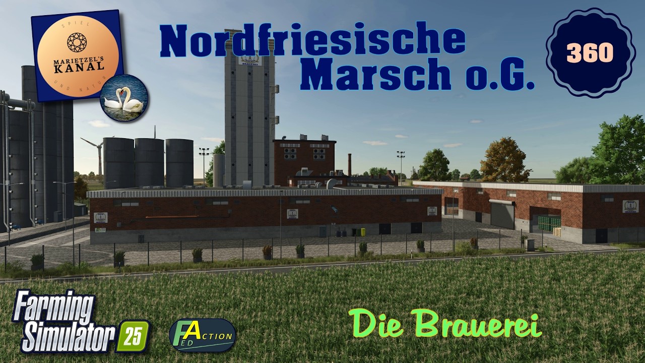 LS 25  Nordfriesische Marsch o.G.  - 360 -  Die Brauerei