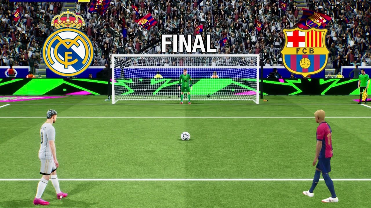 FC Barcelona vs Real Madrid Penalty Shootout | RMA VS FCB Match Highlights