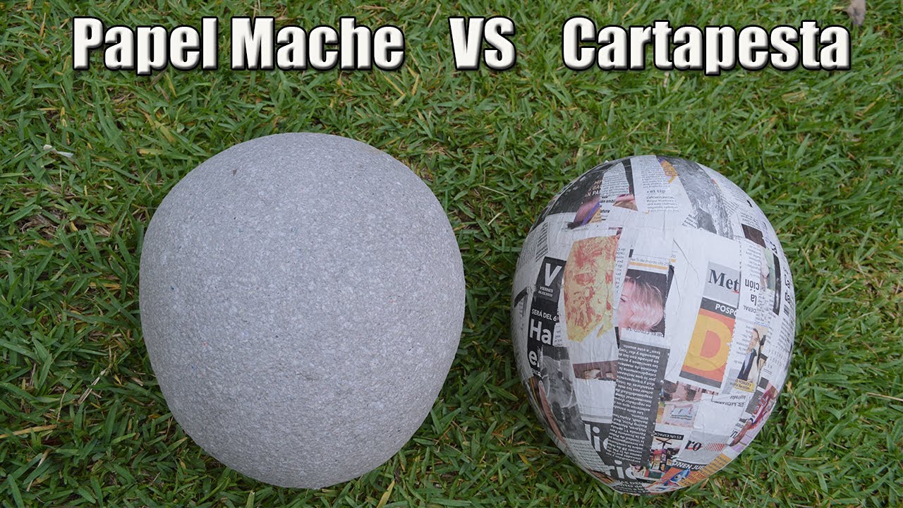 Papel Mache VS Cartapesta (Tiras de papel) - YO SOY NORMA -