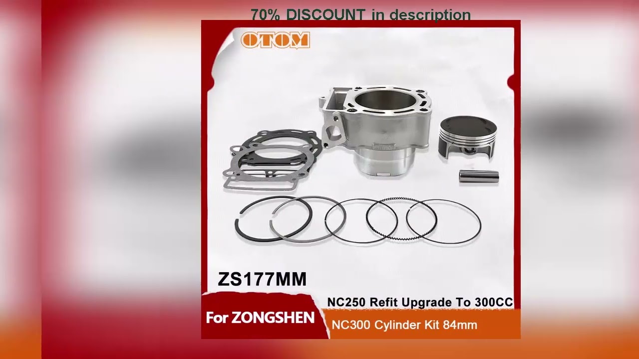 Why Everyone’s Talking About This Product! Motorcycle Accessories 84mm NC250 NC300 Engine Cylinder