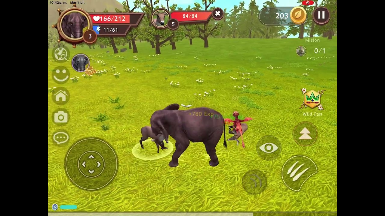 Agregaron el elefante en WildCraft