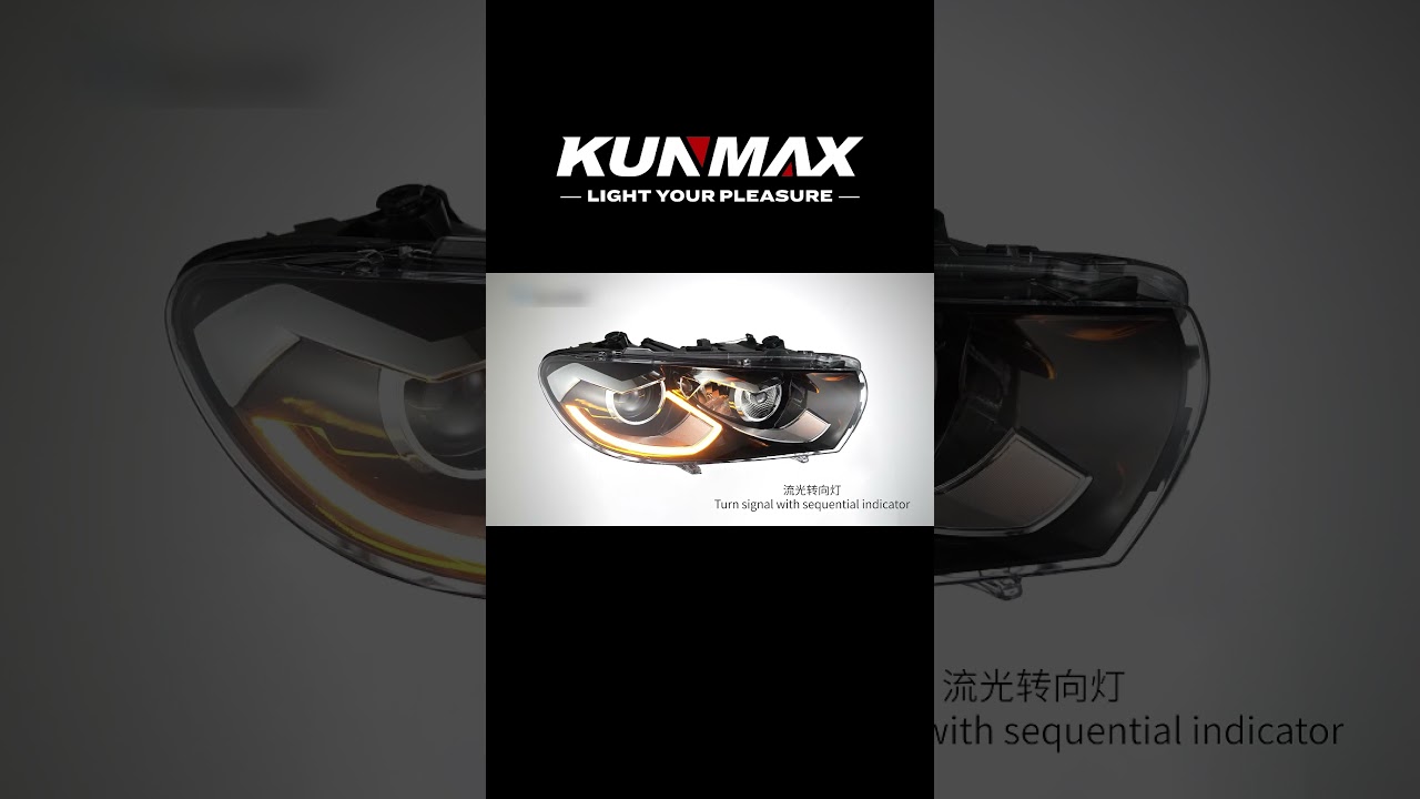 Kunmax Car Headlights | For VW Scirocco 2009-2014