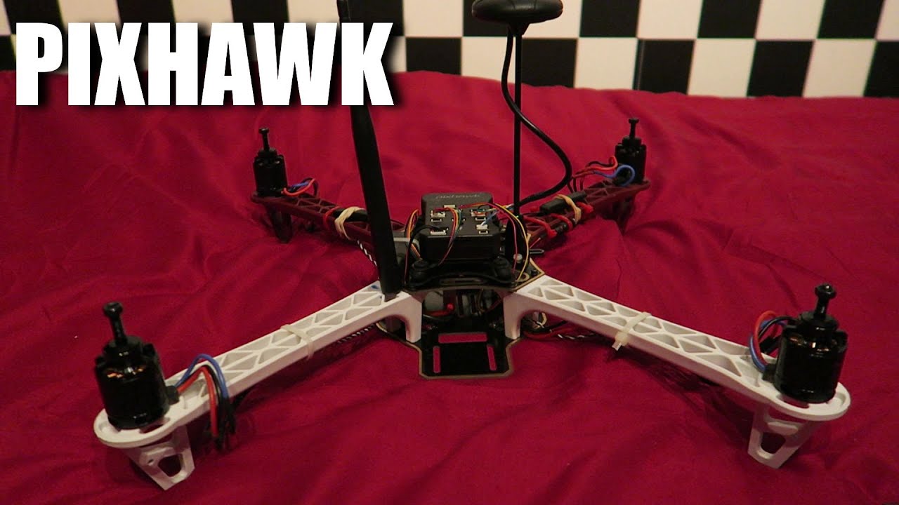 High End 450 Quadcopter - E05 - Pixhawk Connections