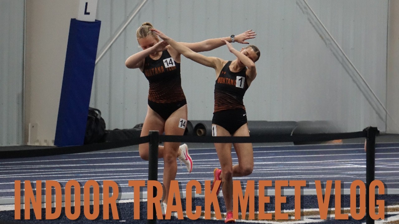 INDOOR TRACK MEET VLOG