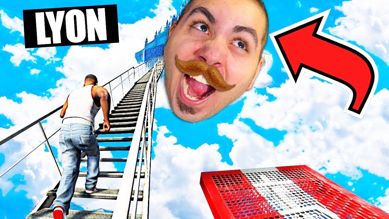 SALGO LA SCALA FINO AL PARADISO SU GTA5!!