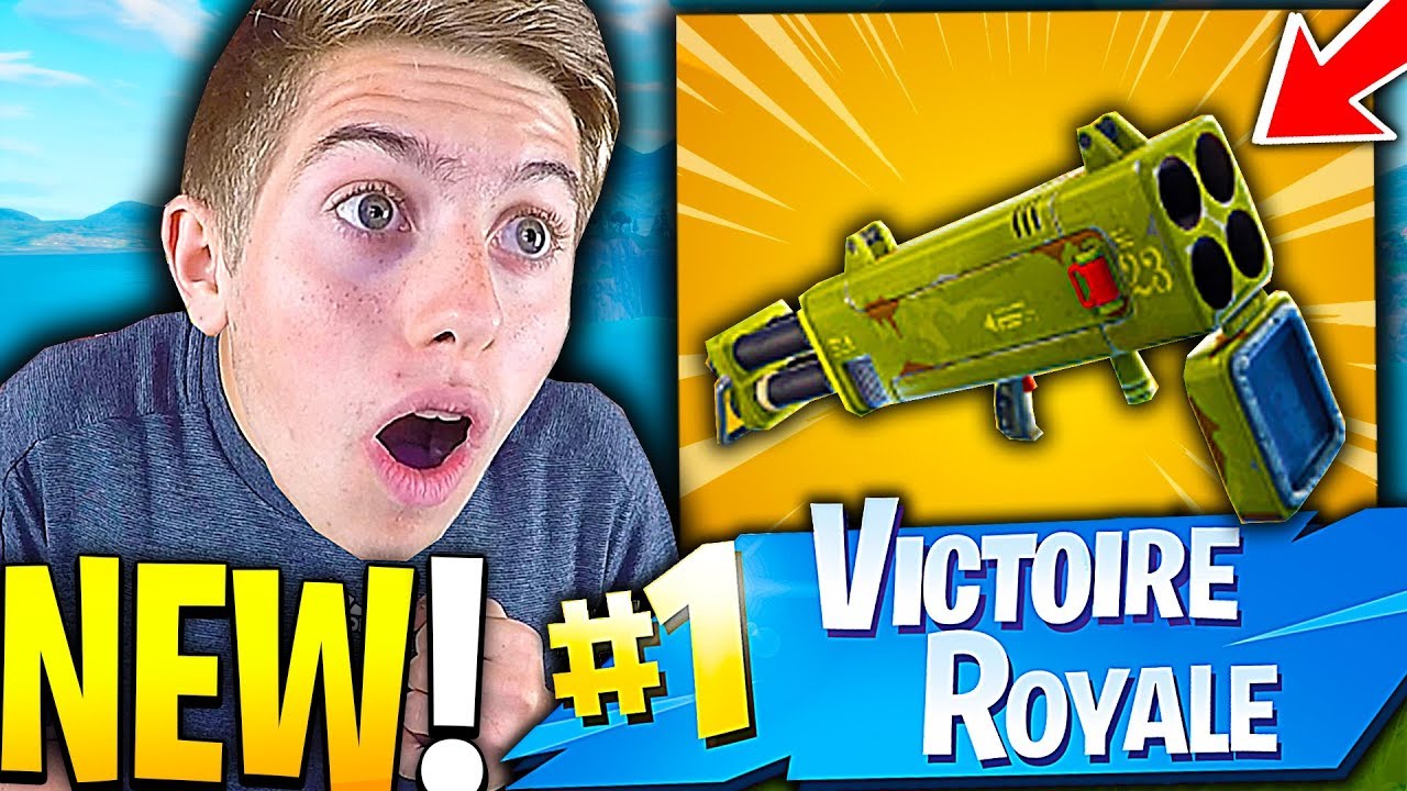 JE FAIS TOP 1 AVEC LE NOUVEAU QUADRILANCEUR SUR FORTNITE BATTLE ROYALE !!!