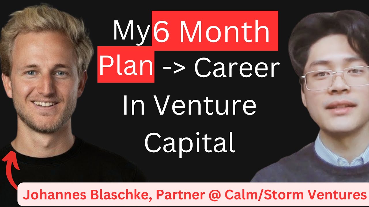 How He Became a Venture Capitalist, When He Was A Student - VC Partner's Advice, Johannes Blaschk VC
