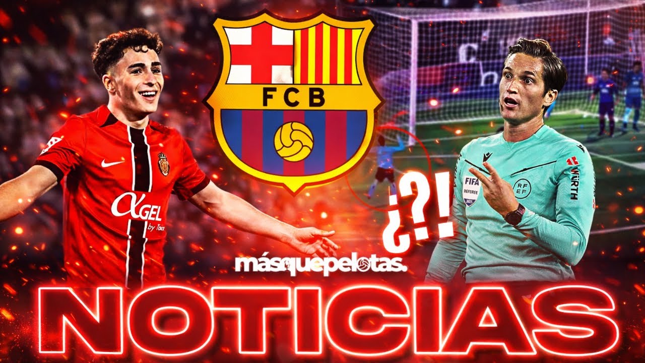 SOSPECHAS por la REACCIÓN del ÁRBITRO + Debate en el Barça con el futuro de Jan Virgili