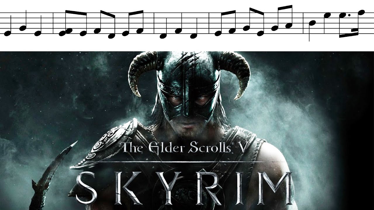 Skyrim - Ancient Stones | Easy Sheet Music Notes