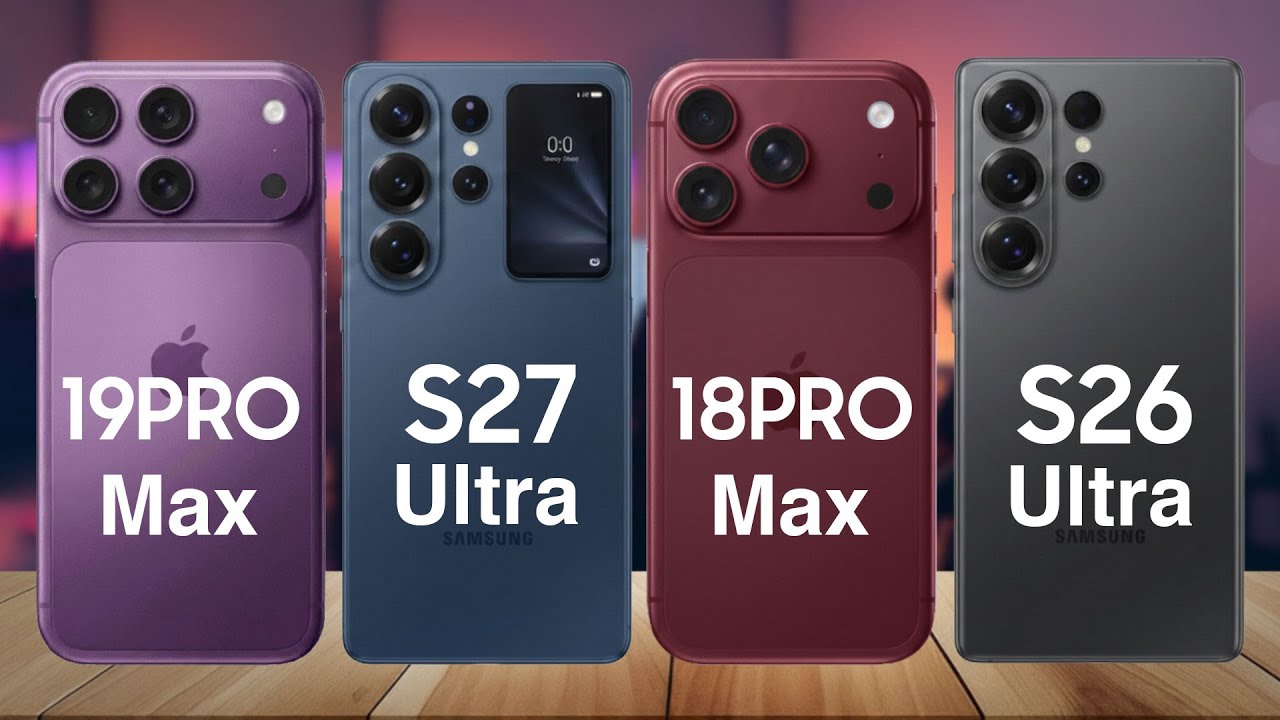 Next-Gen Flagship Battle – iPhone 19 Pro Max vs Galaxy S27 Ultra