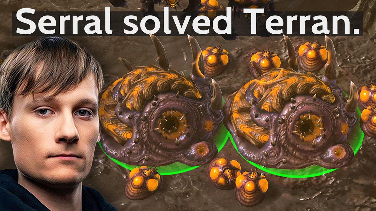 Serral's New MASS NYDUS Zerg vs Terran Late Game!