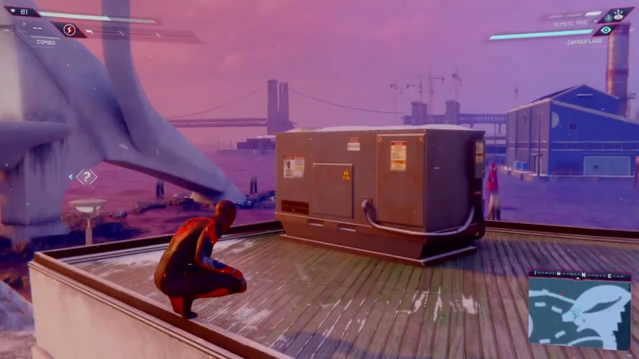Spider-Man, Miles Morales, PS4 Defeating an Army