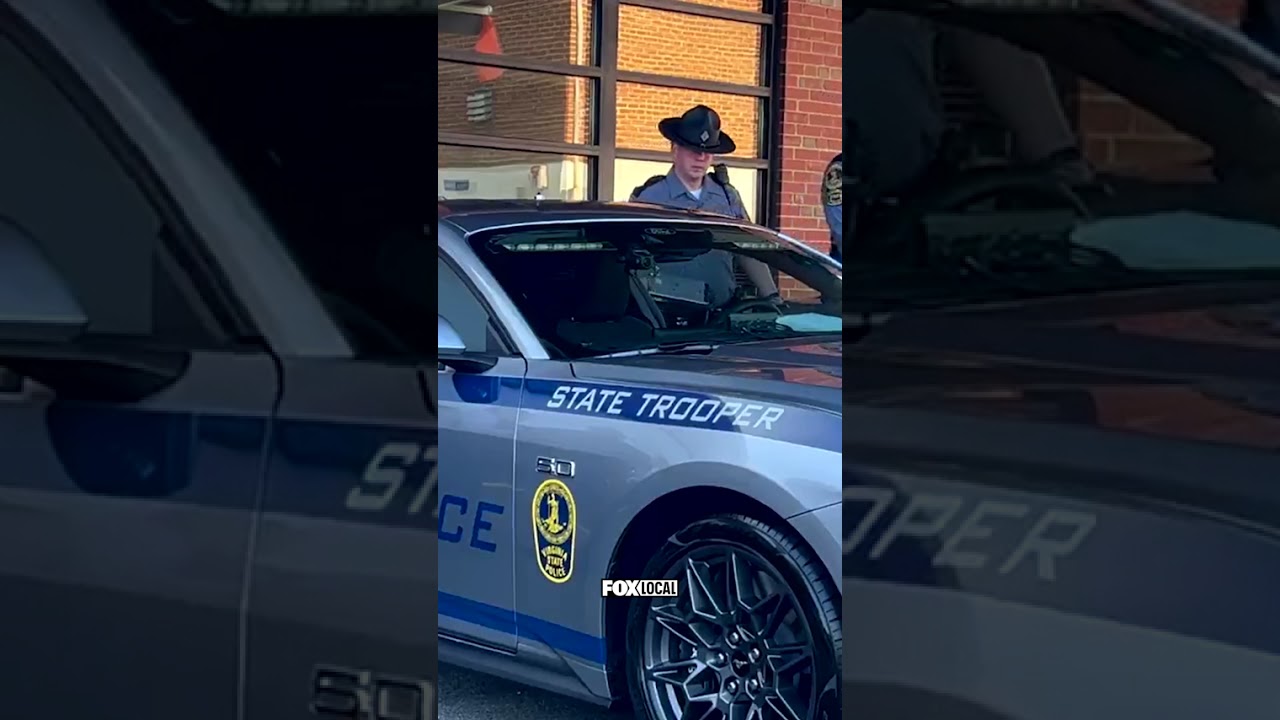 Virginia State Police unveil new Mustang patrol vehicles