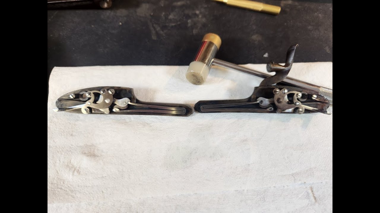 Army & Navy CSL Shotgun Lockplate Disassembly