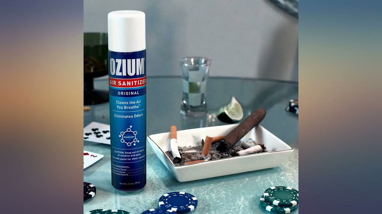 Ozium 3.5 Oz. Air Sanitizer & Odor Eliminator for Homes, Cars, Offices and More, review