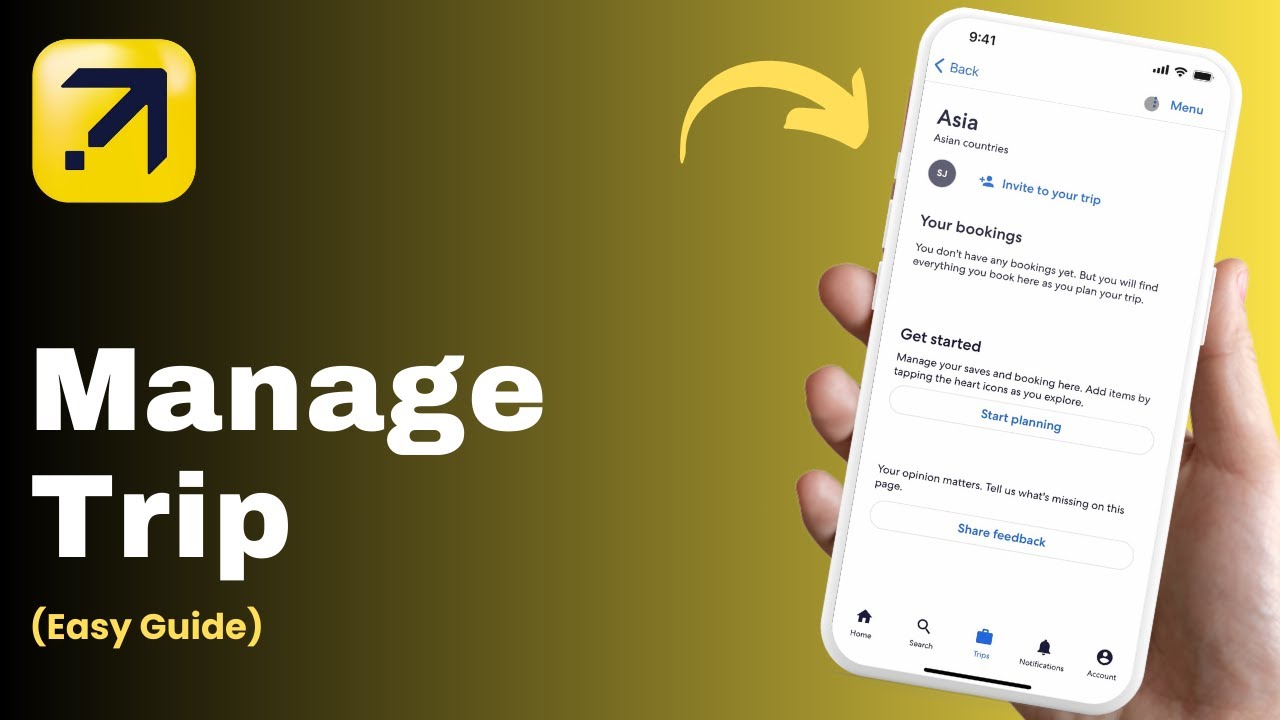 How To Manage Trip In The Expedia App !