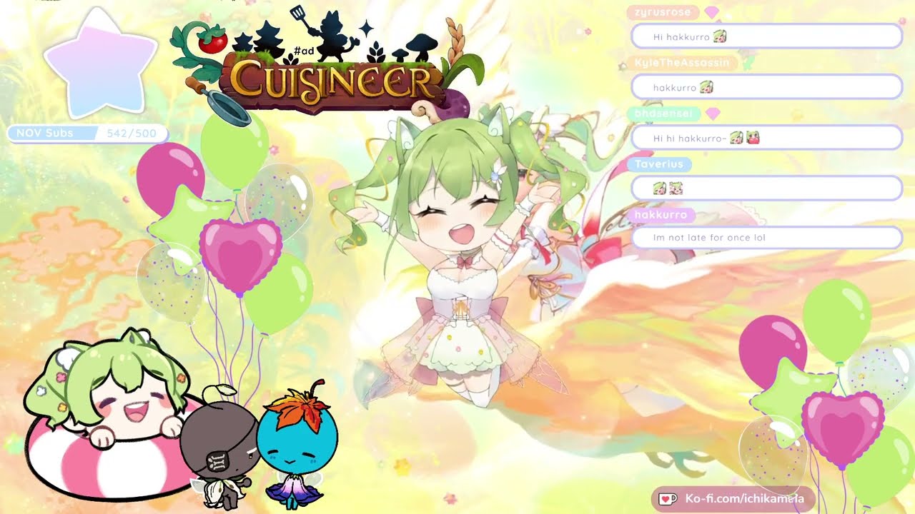 [23.11.18]-[IchikaMaia] [#554] Cuisineer #ad | New cute roguelite culinary adventure awaits~🌷
