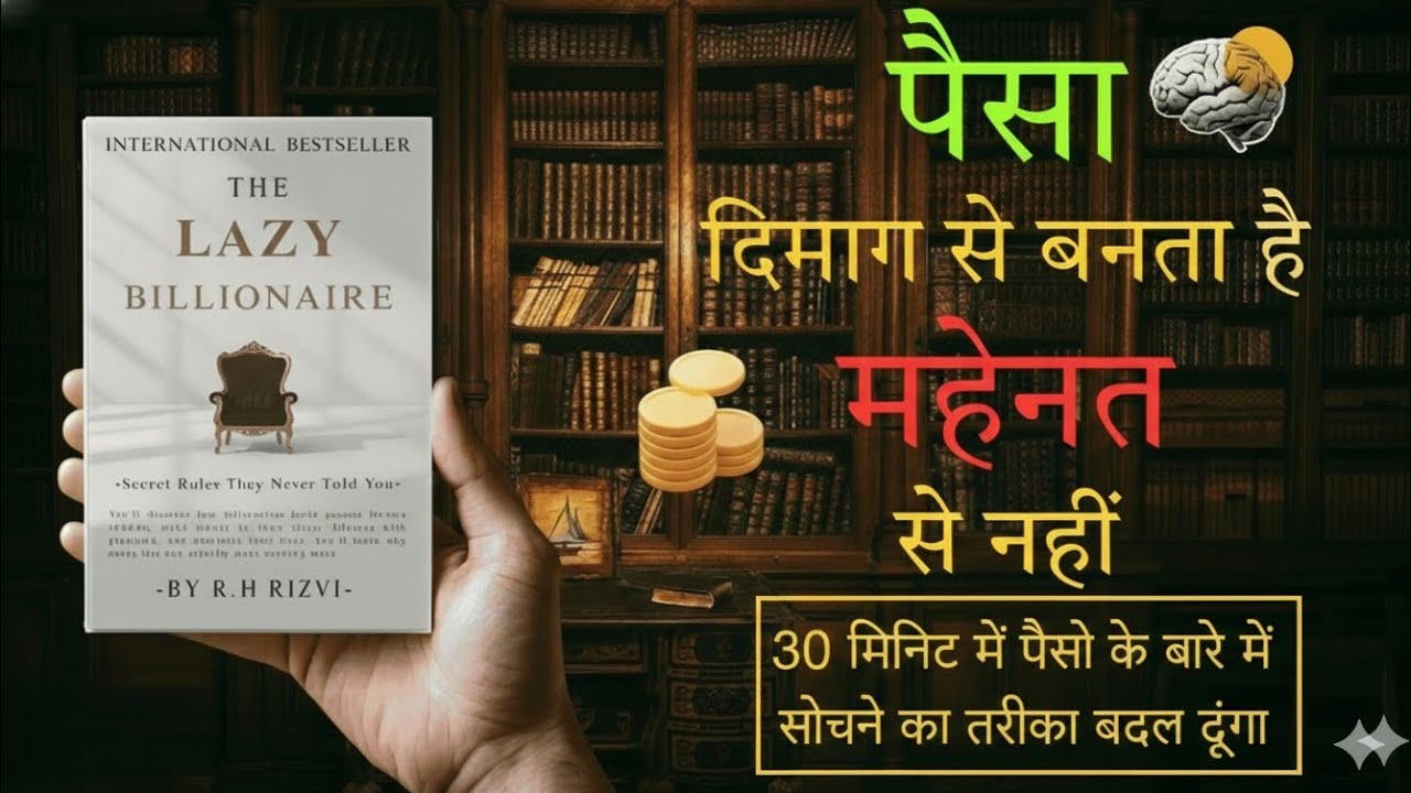 🌟“कम काम करें, earn more:| The hidden rules of the rich” | The Lazy Billionaire | Audiobook